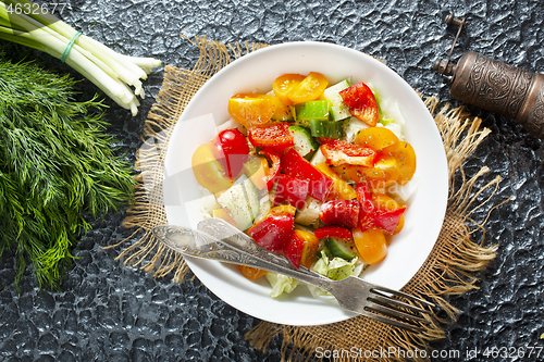 Image of vegetable salad