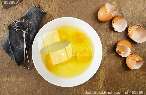 Image of chicken eggs