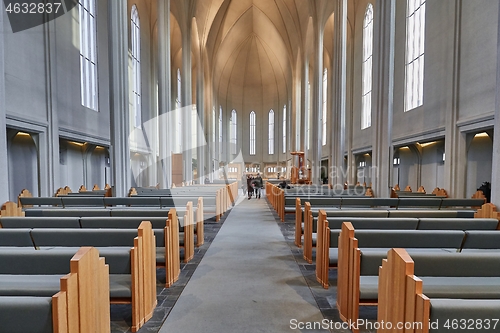 Image of Modern Cathedral Interior