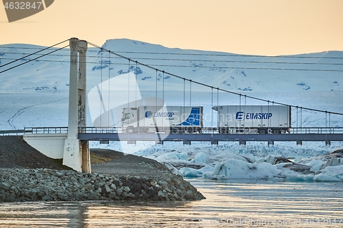 Image of Icelandic cargo truck