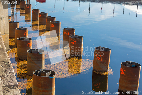 Image of Steel Pipes Water