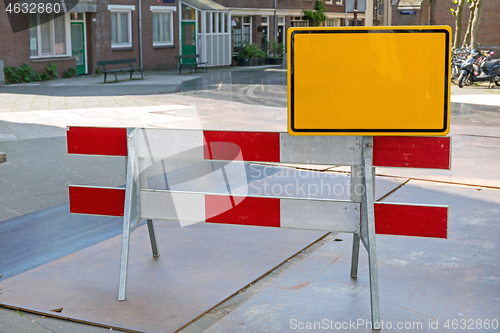 Image of Street Works Barrier