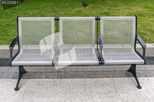 Image of Metal Bench