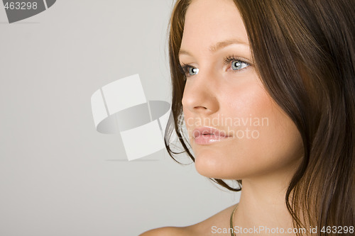 Image of young beautiful woman