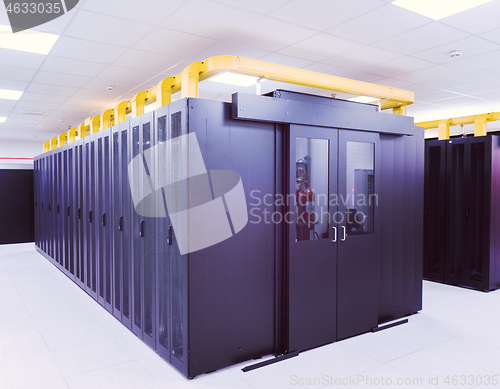 Image of modern server room