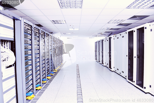 Image of network server room