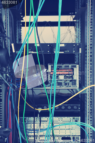 Image of network server room