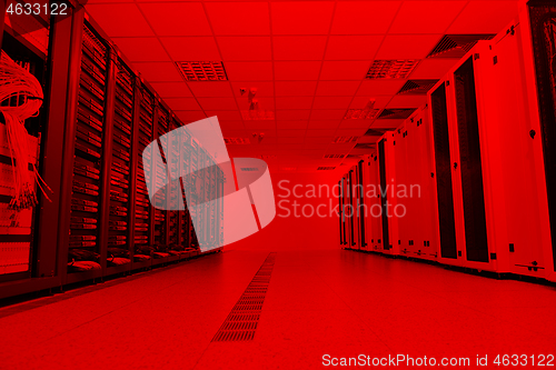 Image of network server room