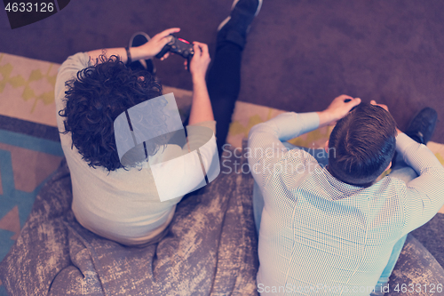 Image of startup Office Workers Playing computer games