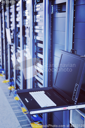 Image of network server room