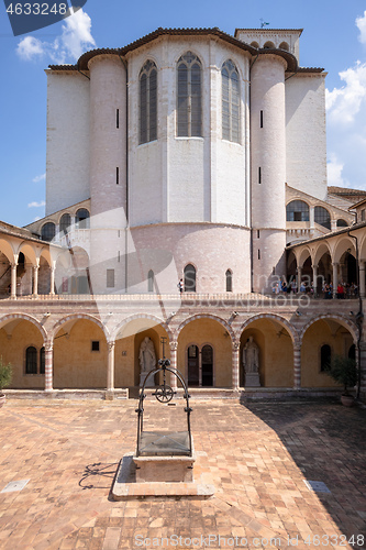 Image of church of Assisi in Italy