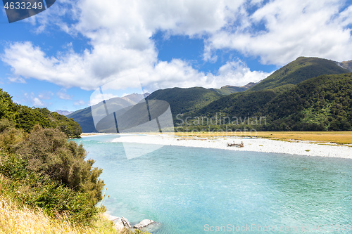 Image of Haast River Landsborough Valley New Zealand