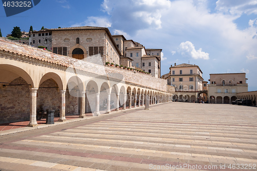 Image of church of Assisi in Italy