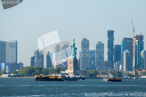 Image of Statue of Liberty in New York