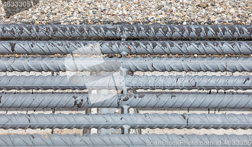 Image of Cattle grid in ground