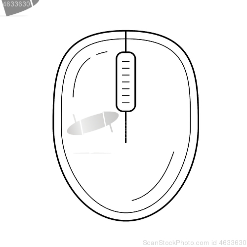 Image of Mouse line icon.