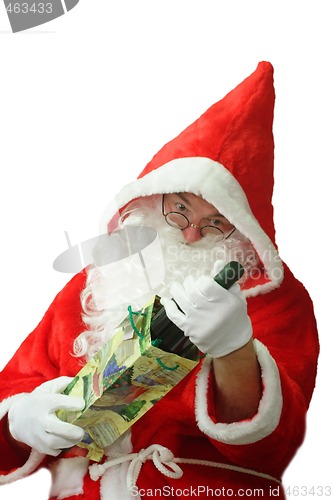 Image of Surprised Santa