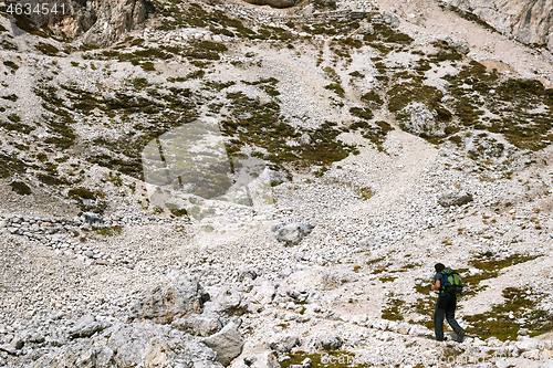 Image of Trekking in Dolomites, Italy