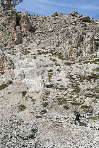 Image of Trekking in Dolomites, Italy