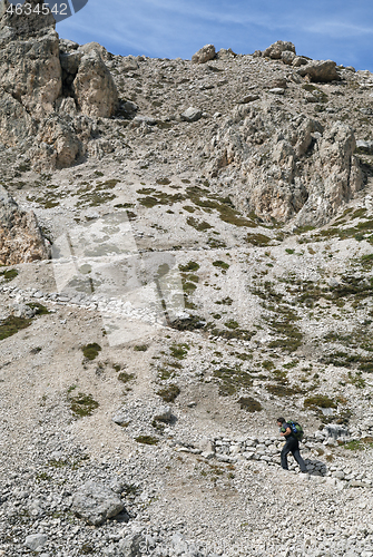 Image of Trekking in Dolomites, Italy