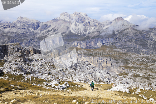 Image of Trekking in Dolomites, Italy