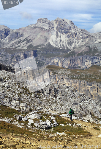 Image of Trekking in Dolomites, Italy