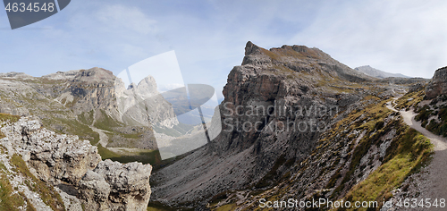 Image of Dolomites mountains landscape