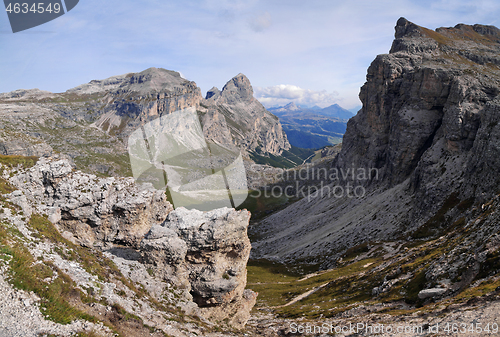 Image of Dolomites mountains landscape