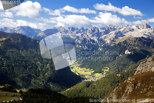 Image of Village in Dolomites