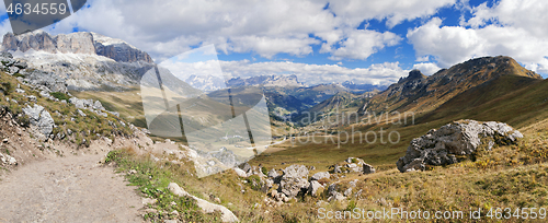 Image of Dolomites mountains landscape