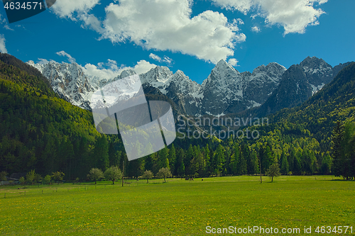 Image of Mountains in Triglav national park