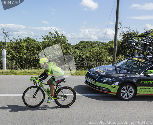 Image of The Cyclist Tom-Jelte Slagter - Tour de France 2016