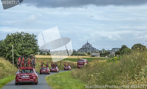 Image of Katusha Team Caravan - Tour de France 2016