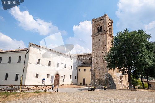 Image of old church in Marche Italy