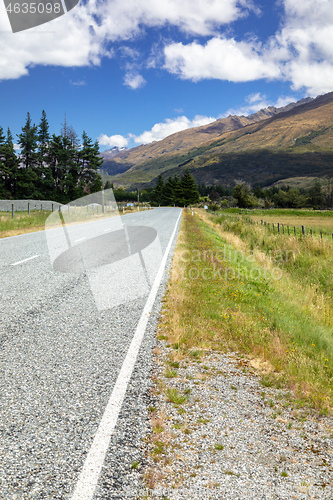 Image of Landscape scenery in south New Zealand