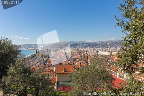 Image of Nice France Cityscape