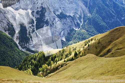 Image of Dolomites mountains landscape