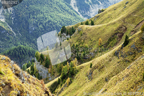 Image of Dolomites mountains landscape