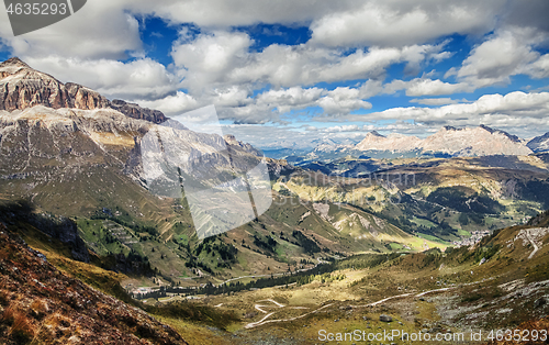 Image of Dolomites mountains landscape