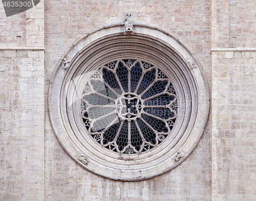 Image of Rose window of Trento cathedral