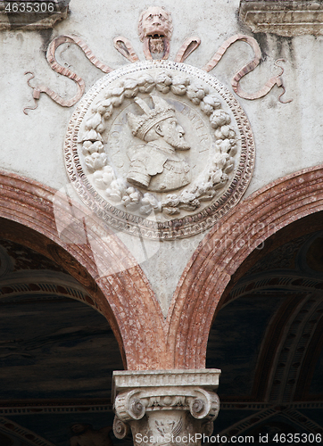 Image of Arcade in castello Buonconsiglio, Trento