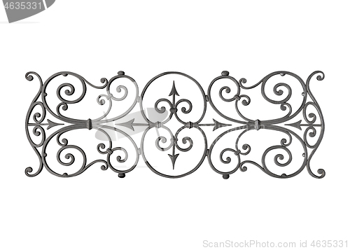 Image of Cast iron decoration