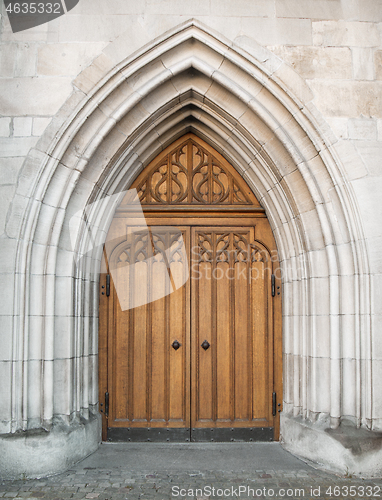 Image of Old wooden gate