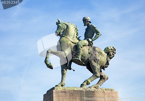 Image of Hans Waldmann statue, Zurich