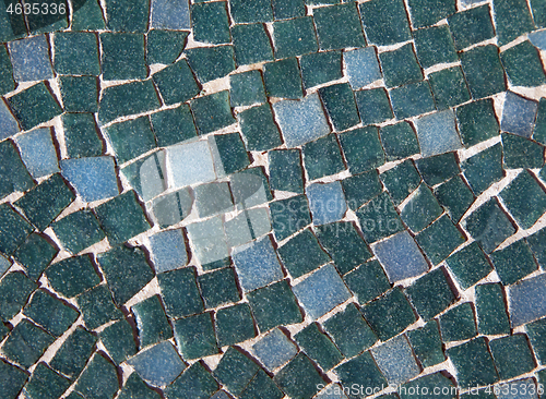 Image of Glass mosaic tiles background