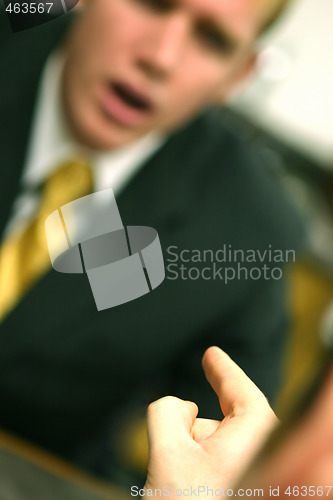 Image of Business Boss Yelling