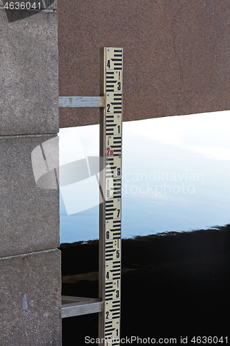 Image of Staff Gauge River