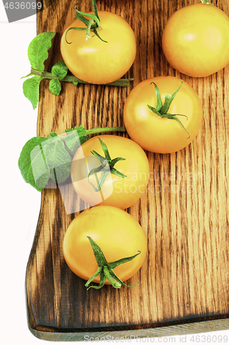 Image of Fresh Yellow Tomatoes