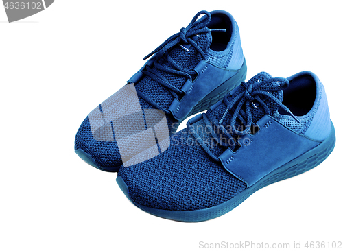 Image of Dark Blue Sneakers