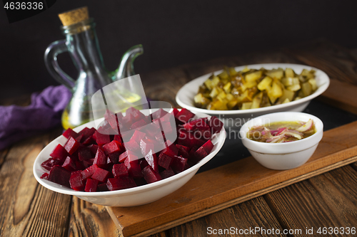 Image of ingredients for salad